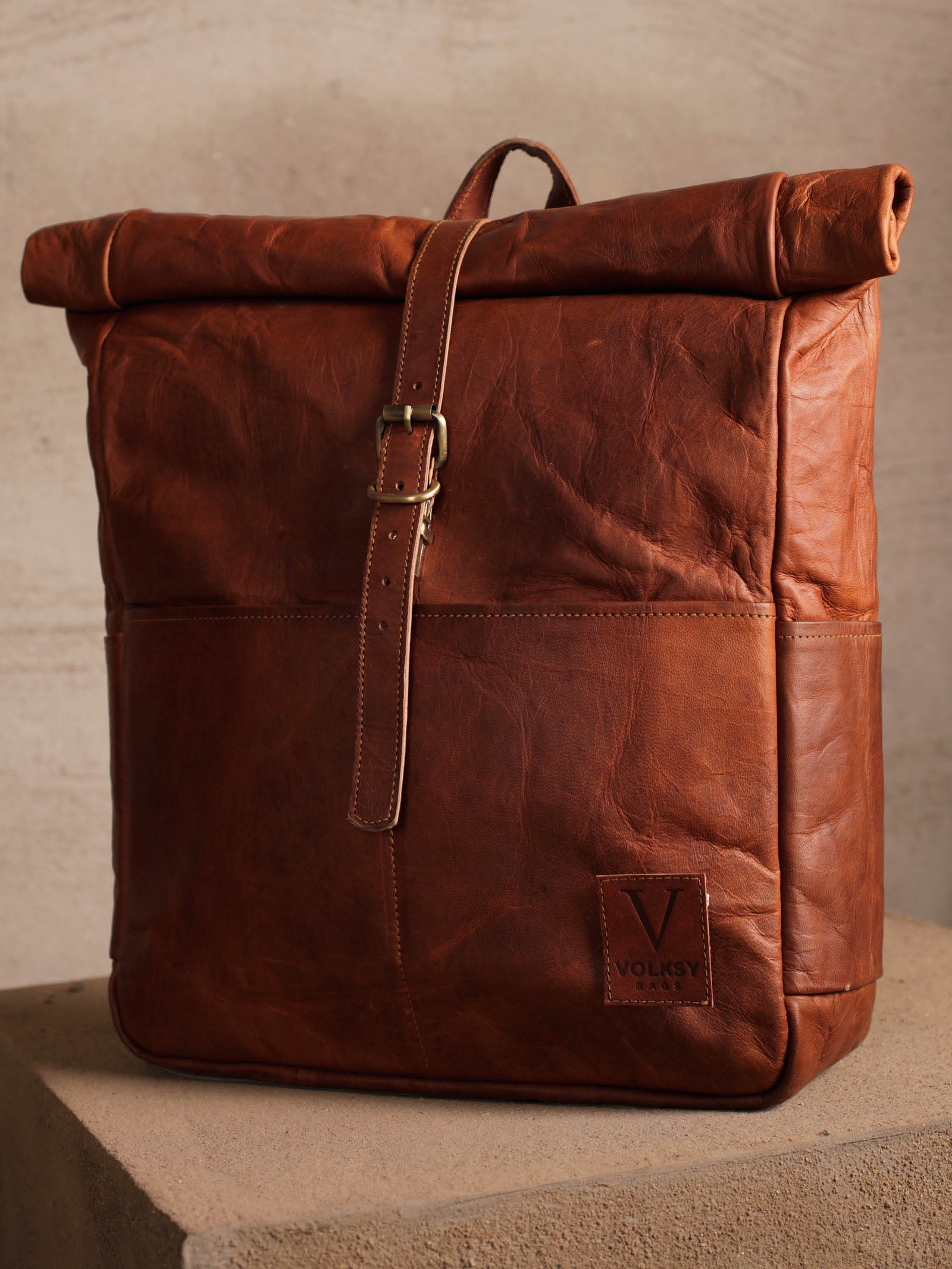 IMVAL PU Leather BackpackリュックQOOZA ヴィラン系 IMVAL PU Leather Backpack リュック - メルカリ
